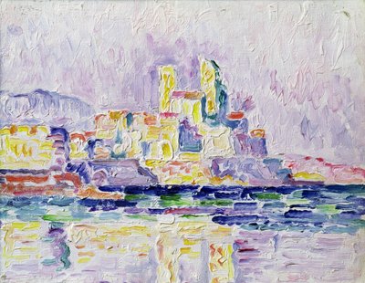 Antibes (Study), 1918-19 by Paul Signac